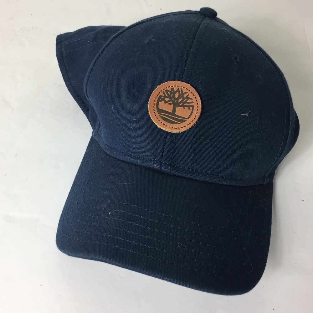 Timberland Men’s Classic Logo Navy Blue Hat Cap - Picture 1 of 2